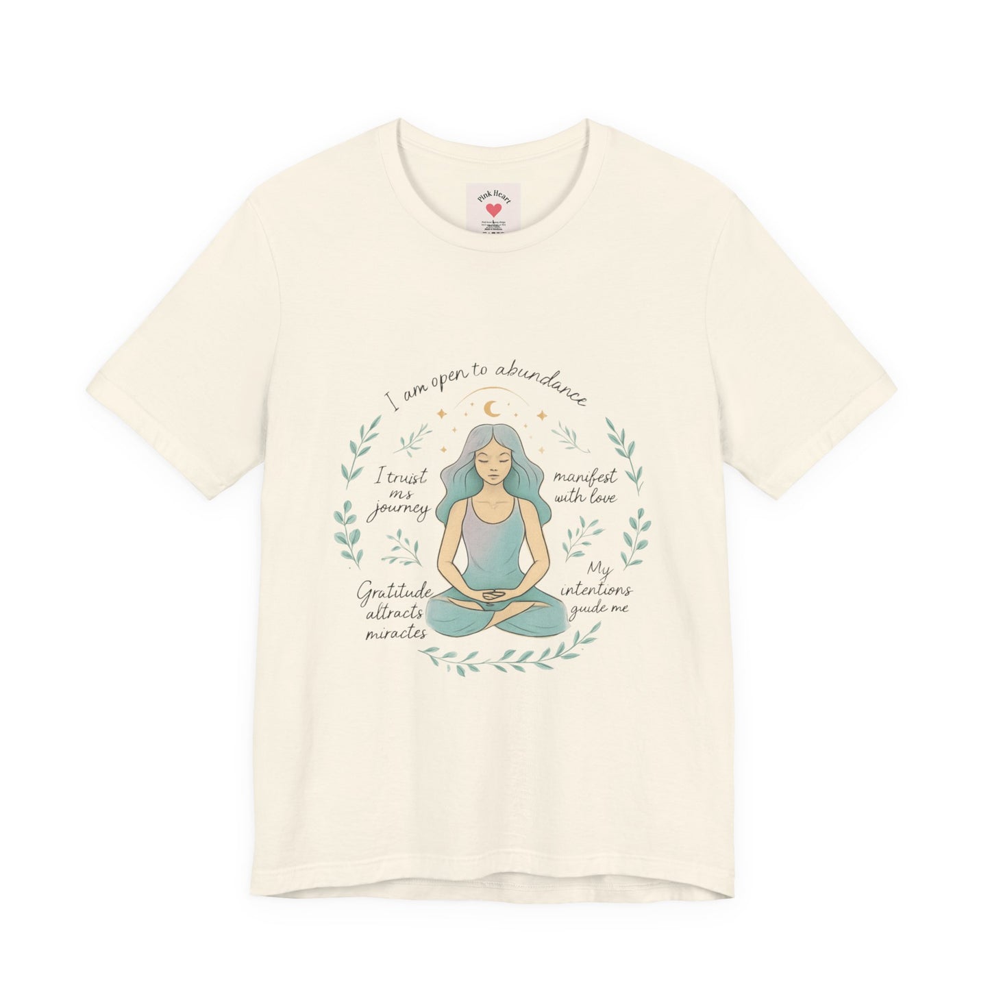 Meditation Woman T-Shirt — Mindfulness Affirmation Tee