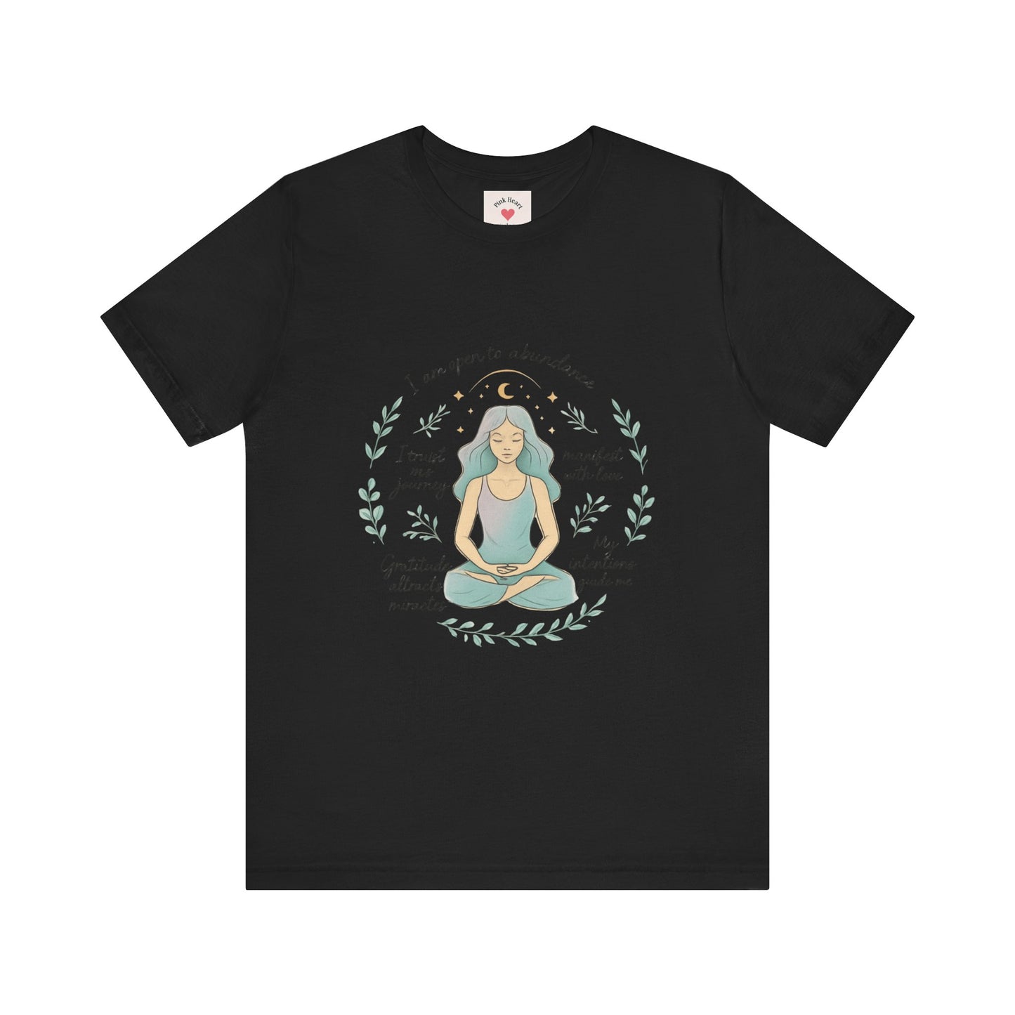 Meditation Woman T-Shirt — Mindfulness Affirmation Tee