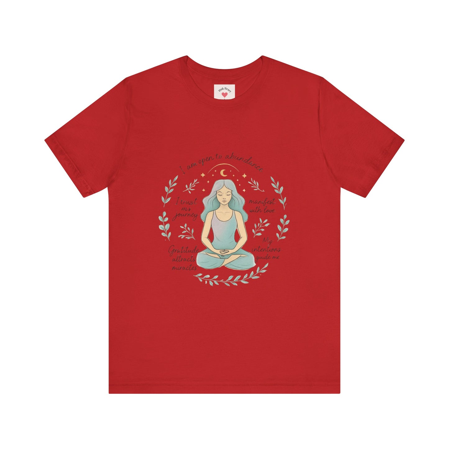 Meditation Woman T-Shirt — Mindfulness Affirmation Tee