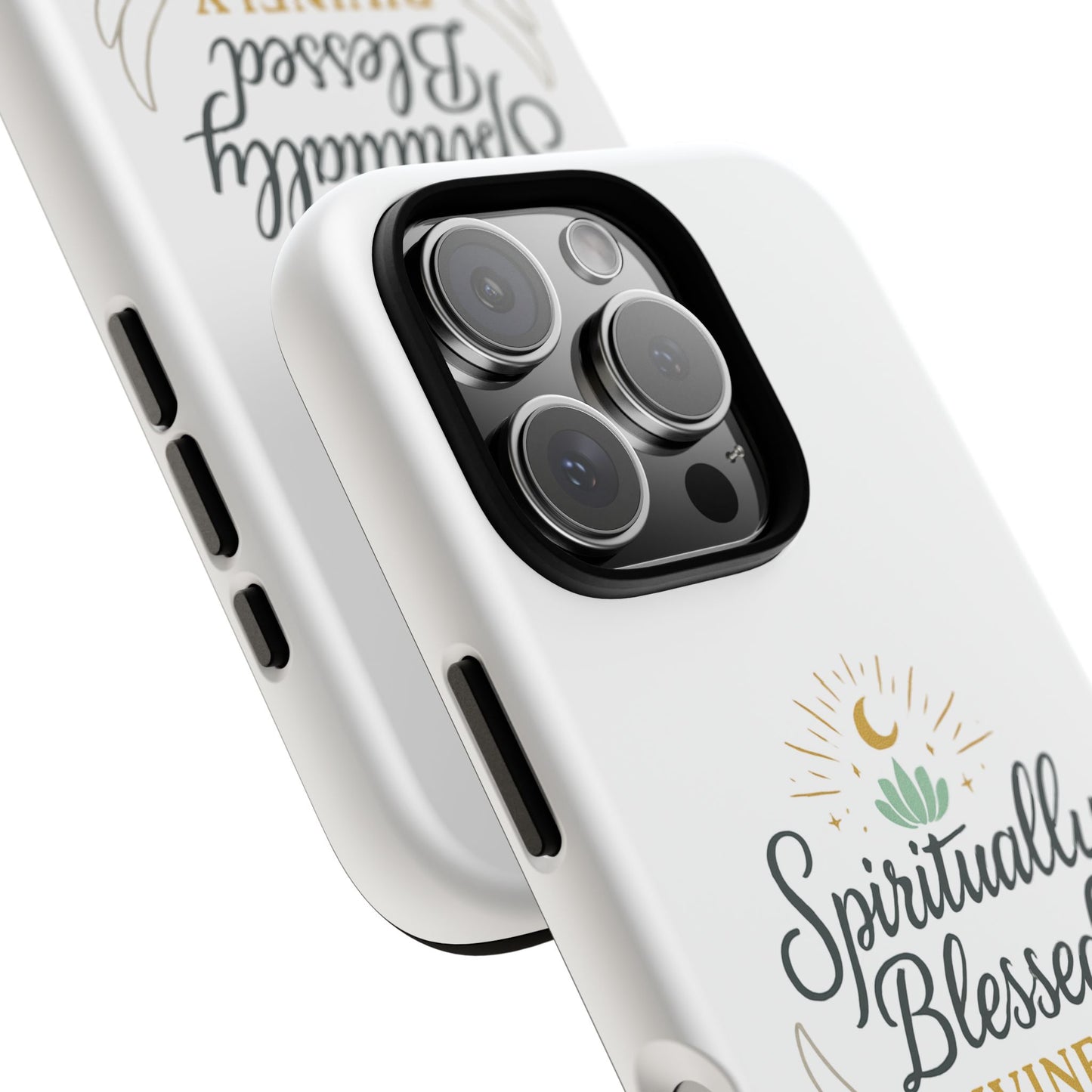 Spiritually Blessed Phone Case — "Divinely Guided, Protected and Supported"