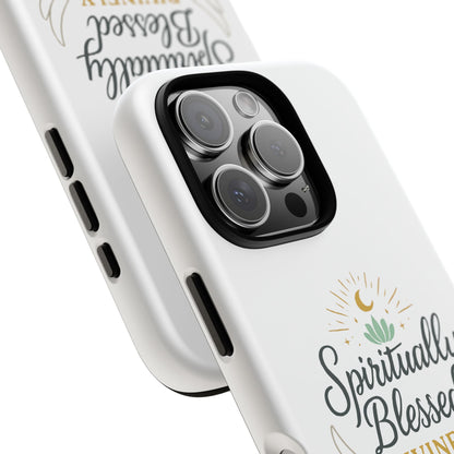 Spiritually Blessed Phone Case — "Divinely Guided, Protected and Supported"