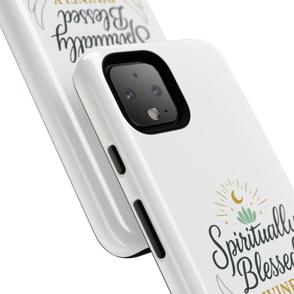 Spiritually Blessed Phone Case — "Divinely Guided, Protected and Supported"