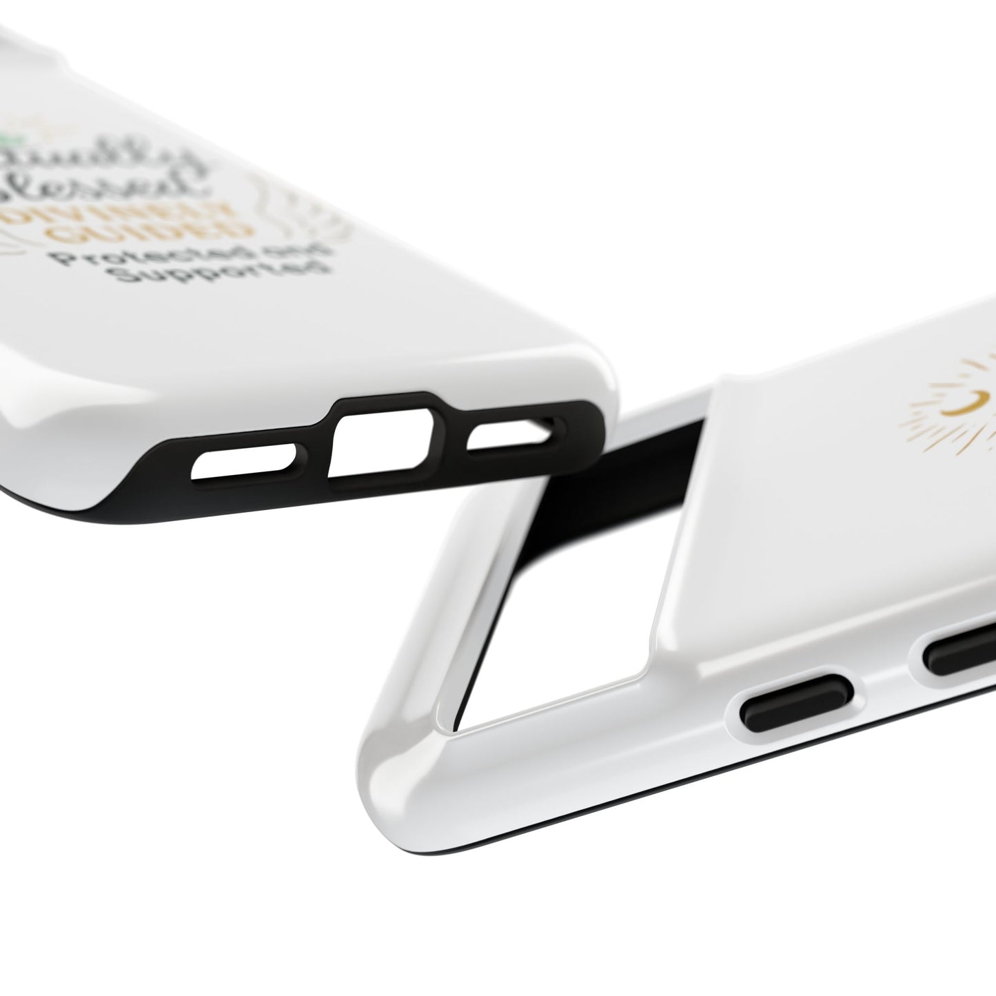 Spiritually Blessed Phone Case — "Divinely Guided, Protected and Supported"
