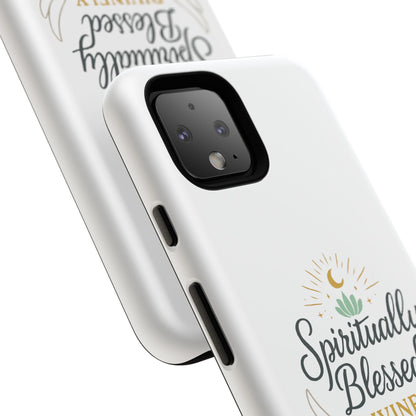 Spiritually Blessed Phone Case — "Divinely Guided, Protected and Supported"