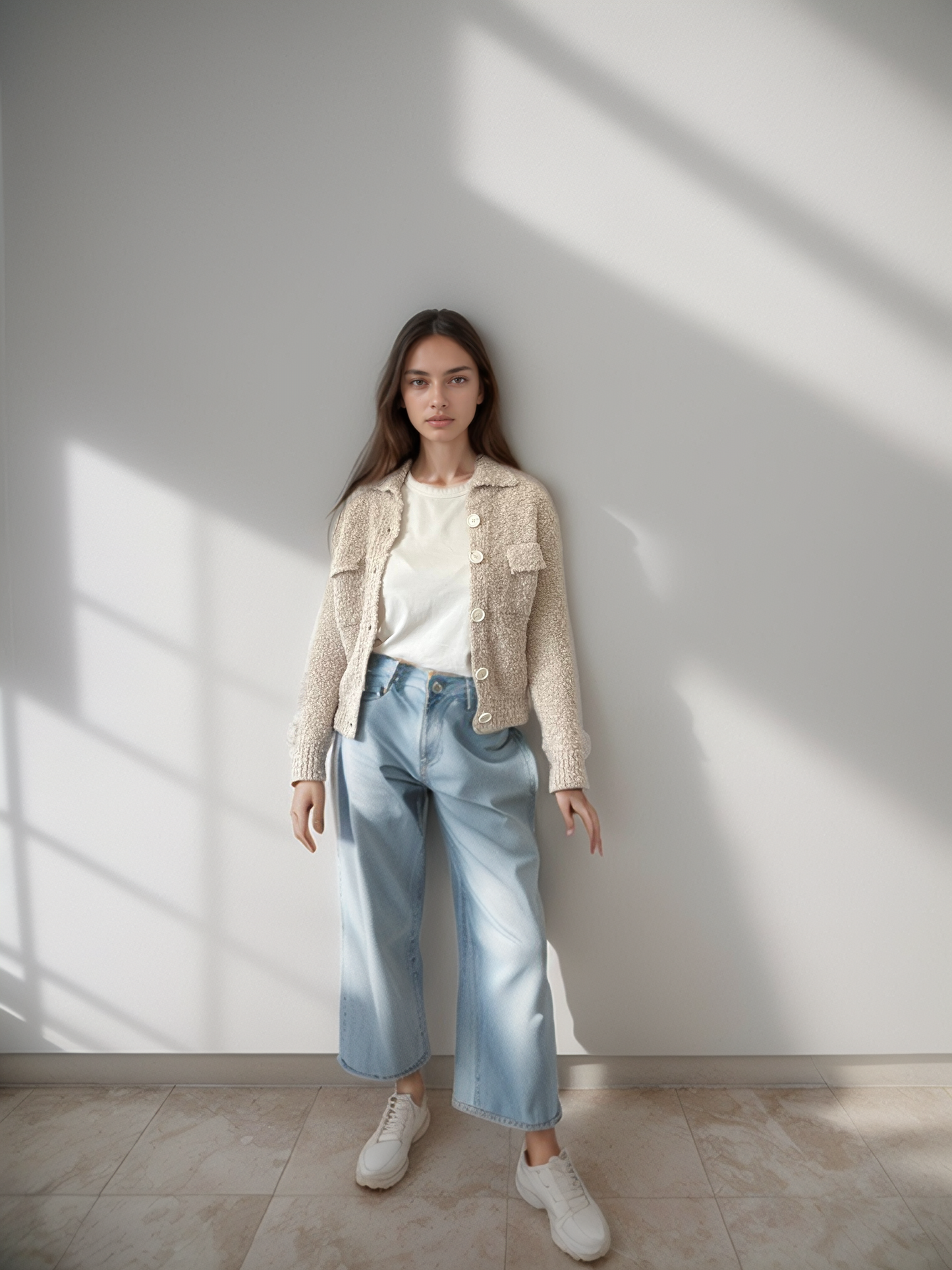 Bomber Boucle' in Lana - Teresa