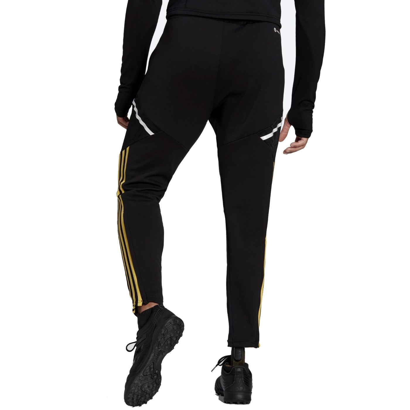 Juventus black training technical soccer tracksuit 2022/23 - Adidas