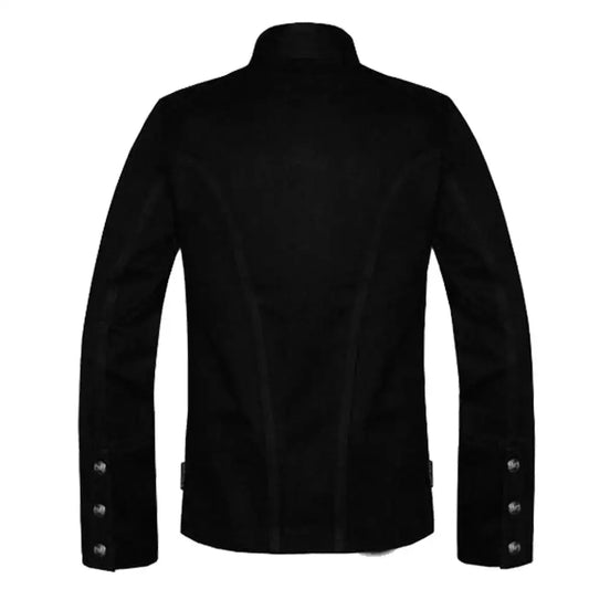 Mens Gothic Punk Heavy Metal Jacket