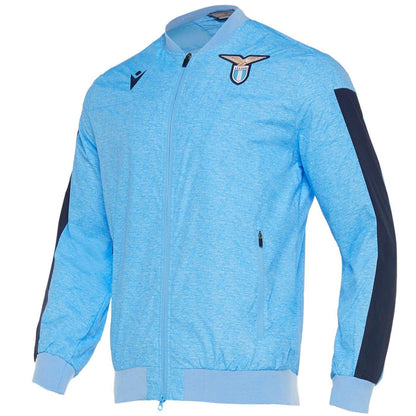 SS Lazio presentation soccer tracksuit sky blue 2019/20 - Macron